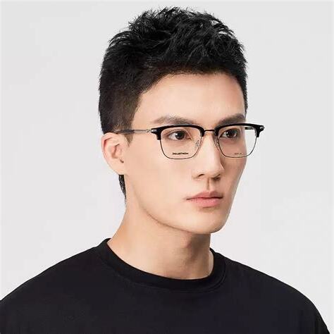 粗框眼鏡男