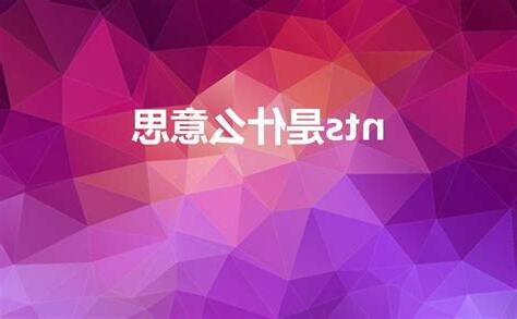nts意思
