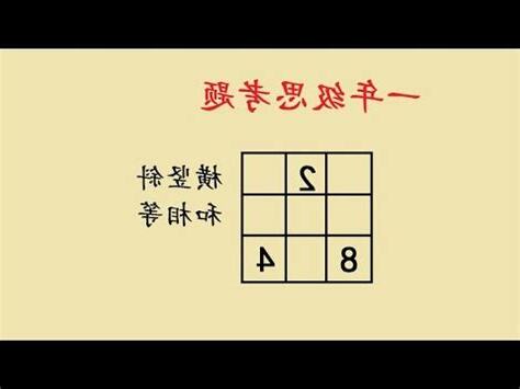 九宮格答案