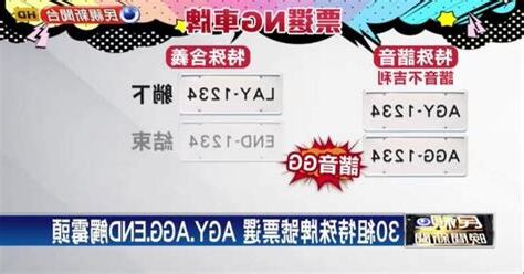 選車牌禁忌
