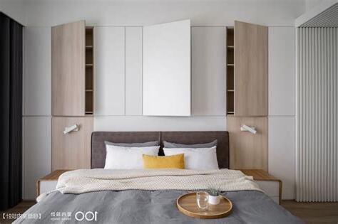 床頭收納櫃設計