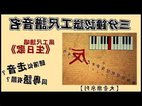 工尺譜對照