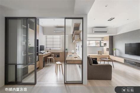 客廳開門見灶拉門怎麼設計